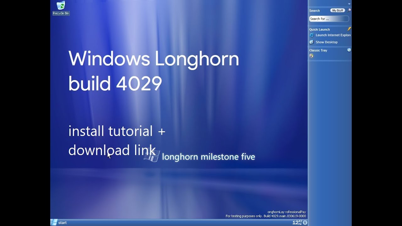 windows longhorn build 5112 iso